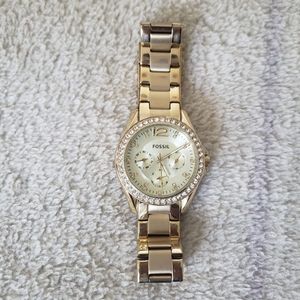 Fossil Watch - Gold